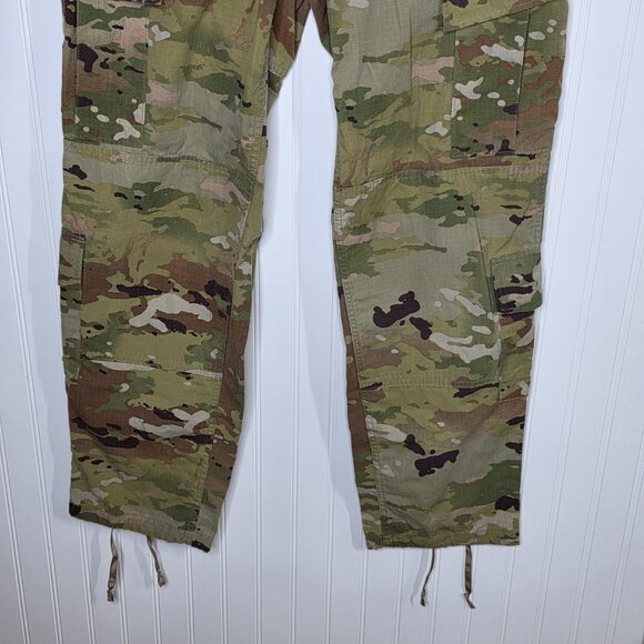USGI Army Combat Pants Medium Reg 34 32 Camo Ripstop Insect Shield Hunting Hike - Picture 5 of 16
